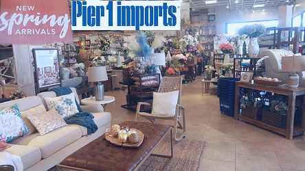 PIER 1 IMPORTS * NEW SPRING DECOR/ SHOP WITH ME - YouTube